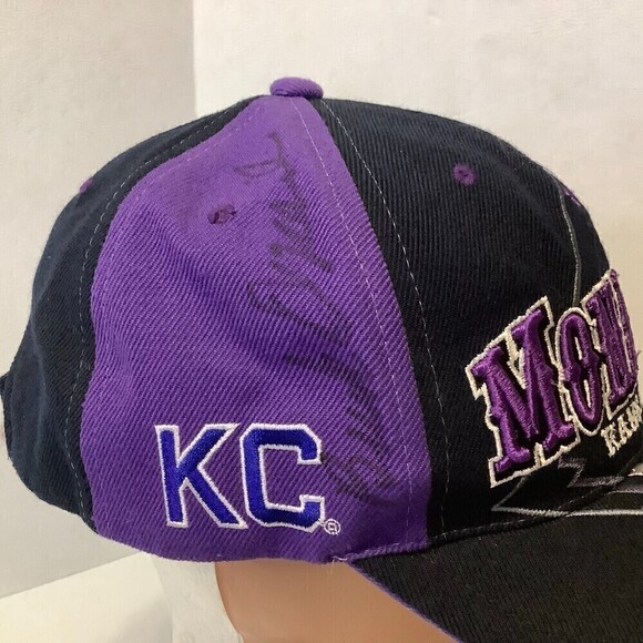 Vintage Kansas City Monarchs NLBM Hat Autograph Buck O'Neil BB Headgear One Size - Picture 4 of 7